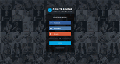 Desktop Screenshot of gym-training.com